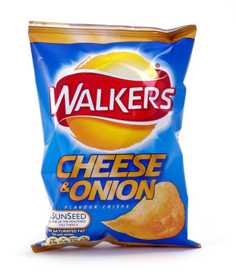 walkers blue crisps